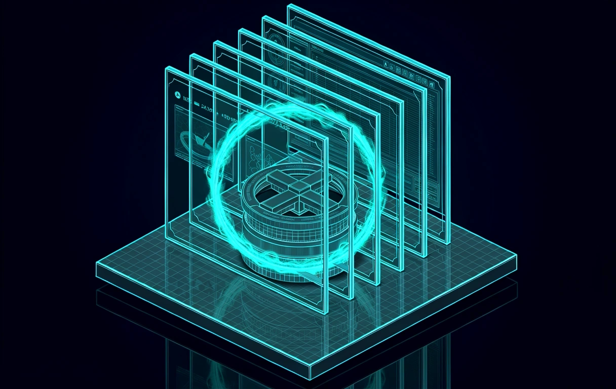 Encryption visual representation